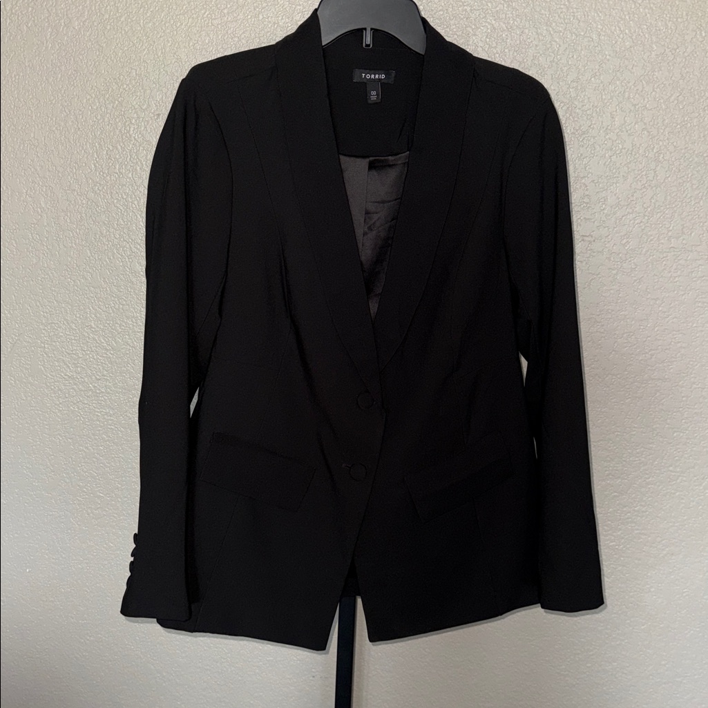 Torrid Classic Black Jacket  Size 00